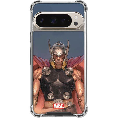 Marvel Thor God of Asgard Google Pixel 9/9 Pro Clear Case